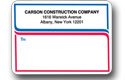 Matte Mail Labels Rolled